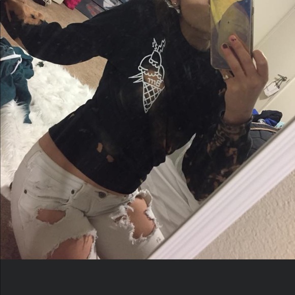 Women’s hollister size 1 distressed jeans - Picture 4 of 4